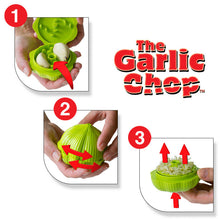 Load image into Gallery viewer, The Garlic Chop How To Use 1,2,3