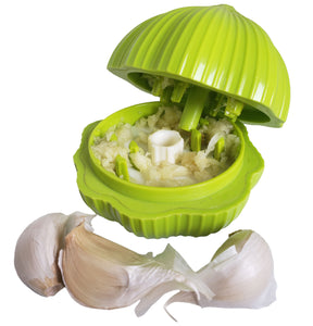 The Garlic Chop with garlic cloves