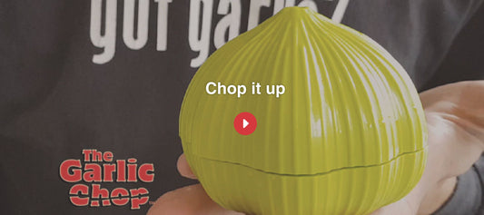 How to Chop Garlic with the Garlic Chop