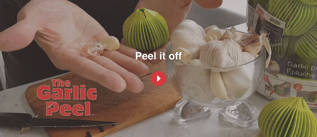 How to Peel Garlic with the Garlic Peel
