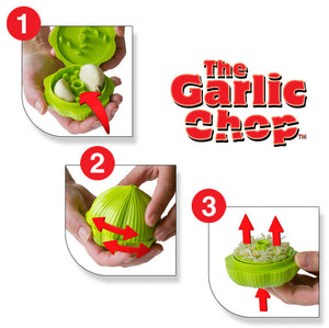 The Garlic Chop How To Use 1,2,3