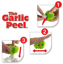 Load image into Gallery viewer, The Garlic Peel How To Use 1,2,3
