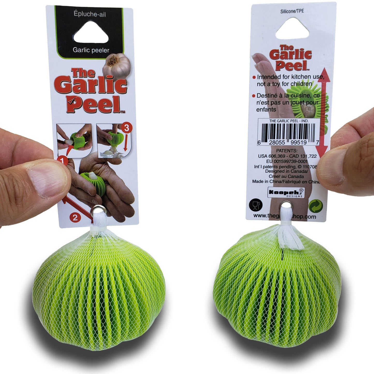 The Garlic Peel How To Use 1,2,3