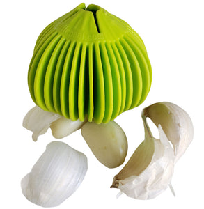 The Garlic Peel with peeled garlic cloves